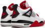 Jordan Air 4 Retro sneakers rubberleer Polyester rubber 11.5 Wit - Thumbnail 3