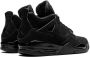 Jordan Air 4 Retro sneakers rubber suède nylon Polyester 10.5 Zwart - Thumbnail 3