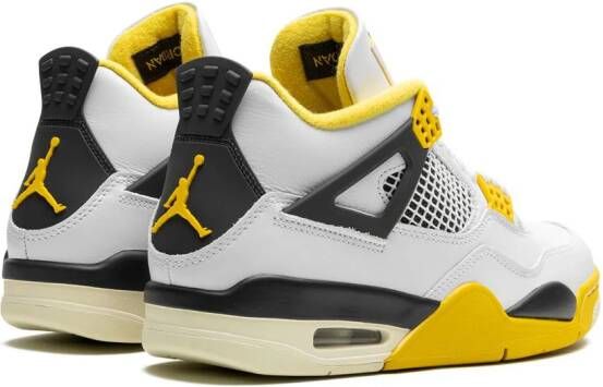 Jordan Air 4 "Vivid Sulfur" sneakers Wit