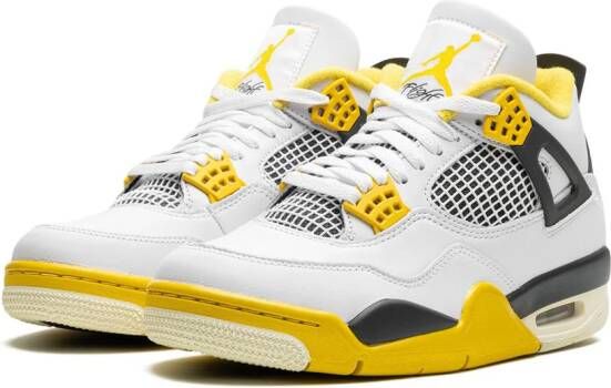 Jordan Air 4 "Vivid Sulfur" sneakers Wit