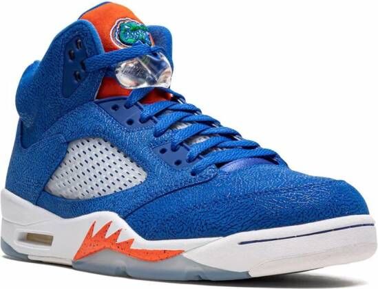 Jordan "Air 5 Florida Gators PE sneakers" Blauw