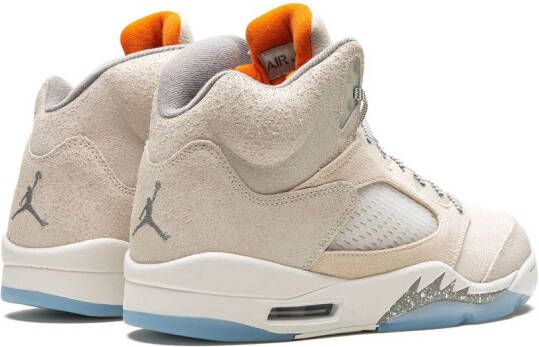 Jordan Air 5 high-top sneakers Beige