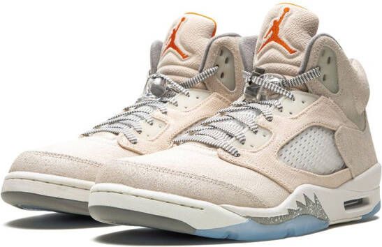 Jordan Air 5 high-top sneakers Beige