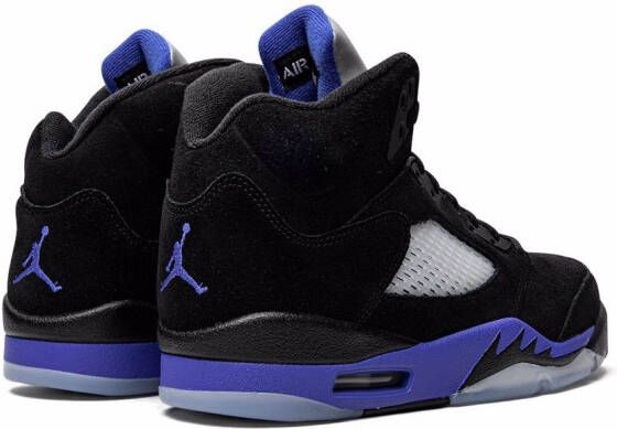 Jordan Air 5 Retro 'Racer Blue' sneakers Zwart