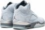 Jordan Air 5 Retro sneakers dames rubber leer Stof 5.5 Blauw - Thumbnail 3