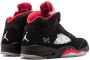 Jordan Air 5 Retro Supreme sneakers nubuckleerrubber nubuckleer 8.5 Zwart - Thumbnail 3