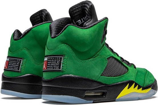 Jordan "Air 5 SE Oregon sneakers" Groen