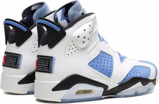 Jordan Air 6 Retro 'UNC' sneakers Blauw