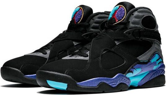 Jordan Air 8 Retro sneakers Zwart