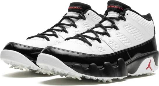 Jordan Air 9 "White Black" golfschoenen Wit