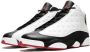 Jordan Air Retro 13 sneakers rubber leer Polyester 9.5 Wit - Thumbnail 2