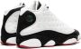 Jordan Air Retro 13 sneakers rubber leer Polyester 9.5 Wit - Thumbnail 3