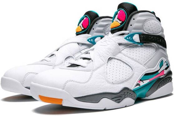 Jordan Air Retro 8 sneakers Wit