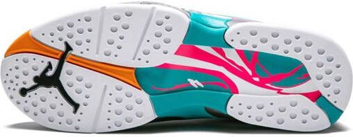 Jordan Air Retro 8 sneakers Wit