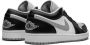 Jordan Air Retro low top sneakers rubber leer nylon 7.5 Zwart - Thumbnail 3