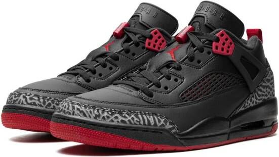 Jordan Air 1 Spizike Low "Bred" sneakers Zwart