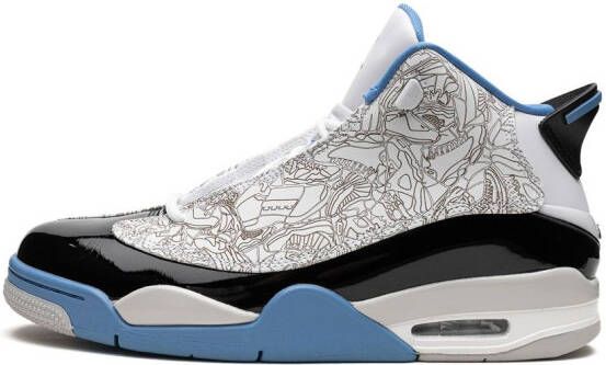 Jordan " Dub Zero Legend Blue sneakers" Wit