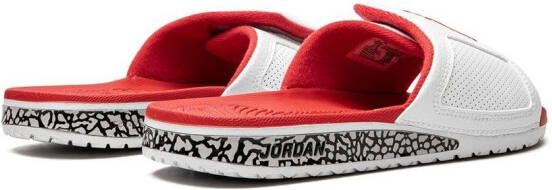 Jordan Hydro III Retro slippers Wit