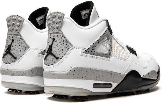 Jordan IV golf sneakers Wit