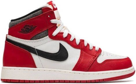 Jordan Kids "Air Jordan 1 Chicago Lost & Found sneakers " Rood