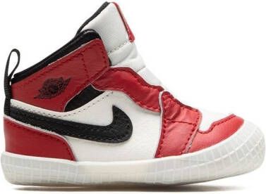 Jordan Kids Air Jordan 1 Crib enkellaarzen Wit