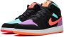 Jordan Kids Air Jordan 1 GS sneakers Zwart - Thumbnail 2