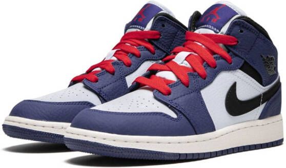 Jordan Kids Air Jordan 1 halfhoge SE (GS) sneakers Blauw