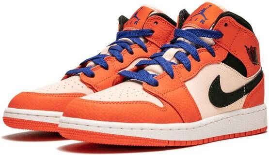 Jordan Kids Air Jordan 1 halfhoge SE (GS) sneakers Oranje