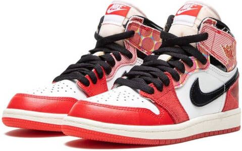 Jordan Kids x Spider-Man Across the Spider-Verse Air Jordan 1 sneakers Rood