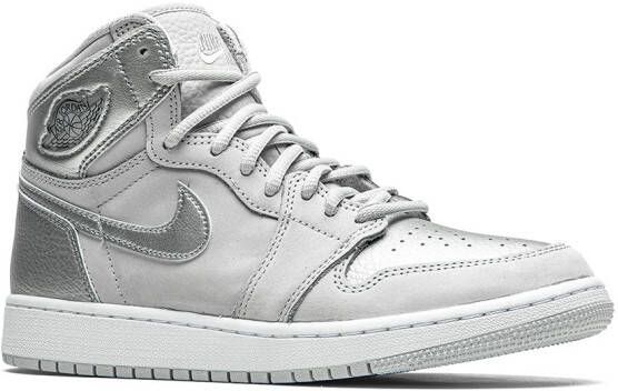 Jordan Kids Air Jordan 1 high-top OG sneakers Grijs