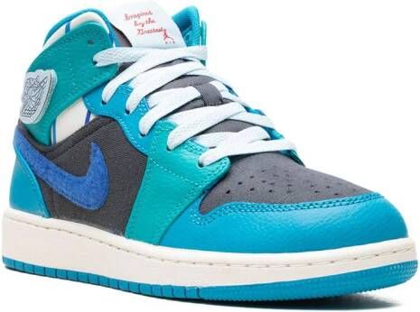 Jordan Kids Air Jordan 1 "Inspired By The Greatest" sneakers Blauw