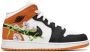 Jordan Kids Air Jordan 1 leren sneakers Zwart - Thumbnail 2