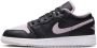 Jordan Kids "Air Jordan 1 Low Black Iced Lilac sneakers" Zwart - Thumbnail 5