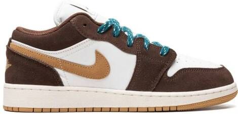 Jordan Kids "Air Jordan 1 Cacao Wow sneakers" Bruin