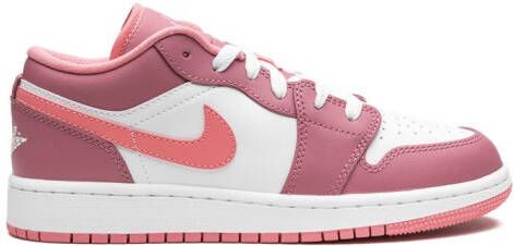 Jordan Kids "Air Jordan 1 Low Desert Berry sneakers" Roze