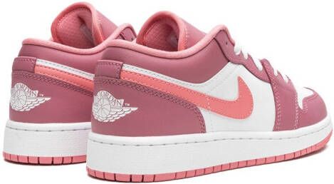 Jordan Kids "Air Jordan 1 Low Desert Berry sneakers" Roze