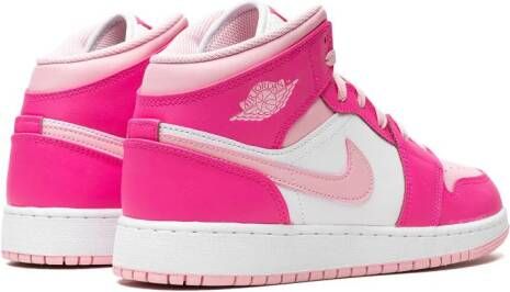 Jordan Kids "Air Jordan 1 Low Fierce Pink sneakers" Roze