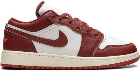 Jordan Kids Air Jordan 1 Low SE "Dune Red" sneakers Rood