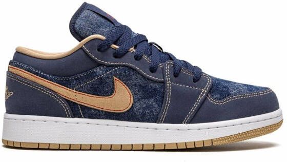 Jordan Kids Air Jordan 1 Low sneakers Blauw