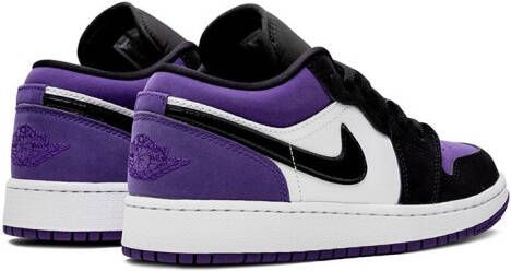 Jordan Kids Air Jordan 1 low-top sneakers Zwart