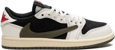 Jordan Kids Air Jordan 1 Low "Travis Scott Olive" sneakers Groen