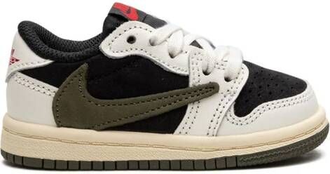 Jordan Kids Air Jordan 1 Low "Travis Scott Olive" sneakers Groen