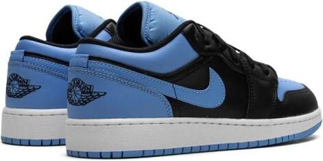 Jordan Kids "Air Jordan 1 Low University Blue sneakers" Zwart