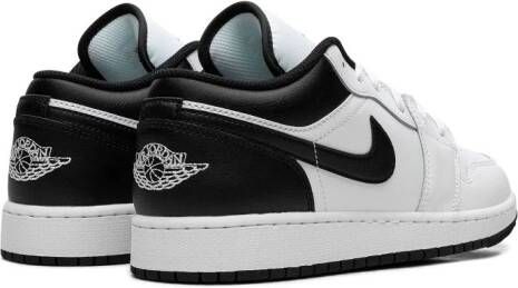 Jordan Kids Air Jordan 1 Low "White Black" sneakers Wit