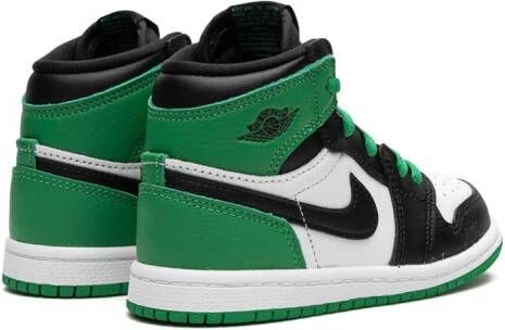 Jordan Kids "Air Jordan 1 Lucky Green sneakers" Groen