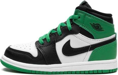 Jordan Kids "Air Jordan 1 Lucky Green sneakers" Groen