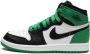 Jordan Kids "Air Jordan 1 Lucky Green sneakers" Zwart - Thumbnail 5