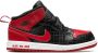 Jordan Kids Air Jordan 1 Mid 'Black + Red' sneakers Zwart - Thumbnail 2