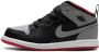 Jordan Kids Air Jordan 1 Mid "Black Ce t Grey-Fire Red-White" sneakers Zwart - Thumbnail 5