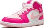 Jordan Kids "Air Jordan 1 Mid Fierce Pink sneakers" Roze - Thumbnail 5